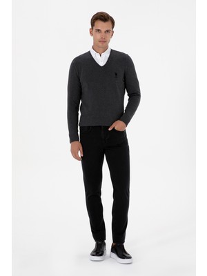 U.S. Polo Assn. Erkek Siyah Slim Fit Jean Pantolon 50307713-DN0027