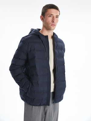 Lc Waikiki Yeni Sezon Standart Kalıp Kapüşonlu Erkek Şişme Mont