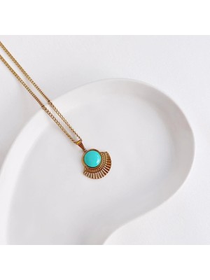 Menerbes Pietra Çelik Kolye