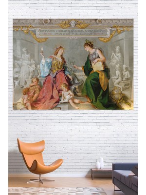 Rönesans Sanatı Duvar Örtüsü Duvar Halısı Wall Tapestry