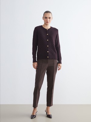 Lc Waikiki Yeni Sezon Büyük Beden Dar Fit Kadın Cigarette Pantolon