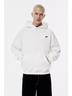 Erkek Stwd Baskılı Sweatshırt Oversize