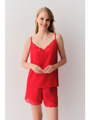 Suwen Amour Atlet Şort Pijama Takımı