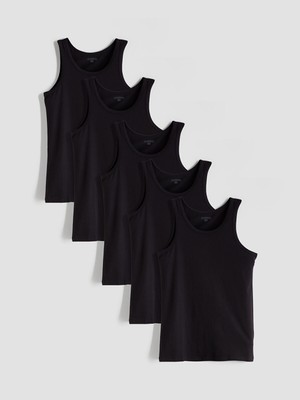 Lc Waikiki Yeni Sezon U Yaka Penye Erkek Atlet 5'li