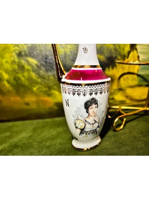 Fransız Porselen Yağlık ve Sirkelik 12 cm Boylarında