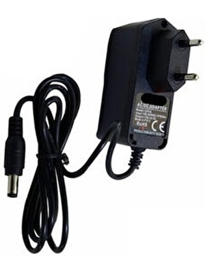 12 Volt 1 Amper Plastik Kasa Adaptör