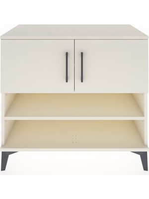 Hyperion Şifonyer 3 Raflı 2 Kapaklı 88X44X80 Aytaşı-Aytaşı