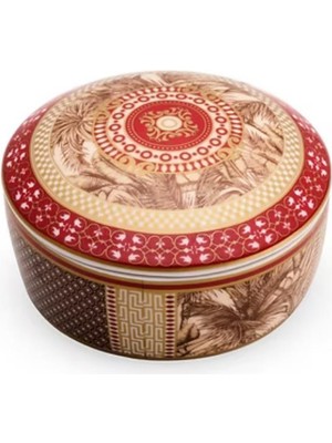 Pozzi Milano Living Porselen Kapaklı Kutu 10 x 5,5 cm