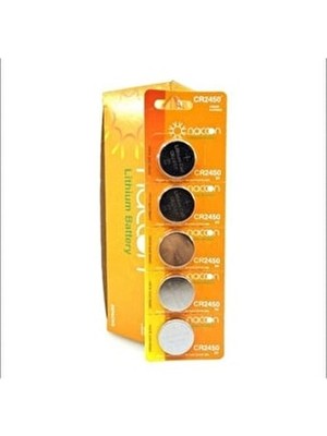 Naccon CR2450 3V Lithium Para Pil 5li Blister