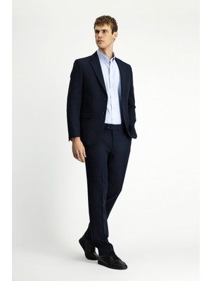 Polo Club 7 Drop Super Slim Fit Ekstra Dar Kesim Mevsimlik Likralı Esnek Takım Elbise