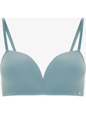 Koyu Gri Comfy Cosy Essentials Balensiz Üçgen Sütyen