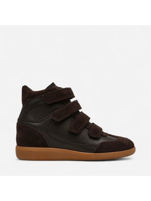 Steve Madden Mustang Brown Sued Kadın Kahverengi Sneakers Mustang-Brown