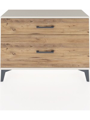 Arges Şifonyer 2 Çekmeceli 88X30X64 Aytaşı-Çam