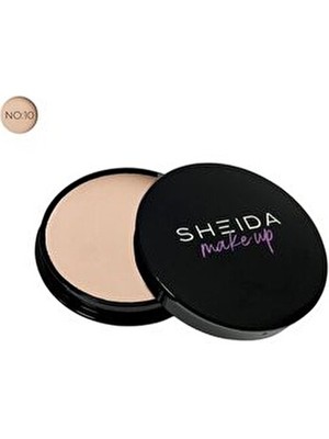 Sheida Sılken Powder No:10 Mat İpeksi Pudra 12 Saat Kalıcı Ultra Mat Görünüm