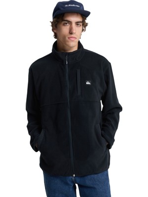 Quiksilver No Destination Fz Erkek Siyah Polar Ceket