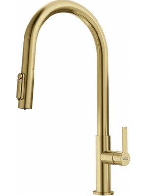 Franke Clear Water, Su Arıtma Filtresi Dahil, Mutfak Armatürü, Spiralli, Gold