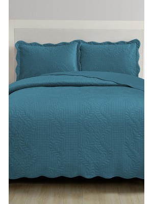 Sevda Mikro Soft Çift Kişilik Yatak Örtüsü Yeşil