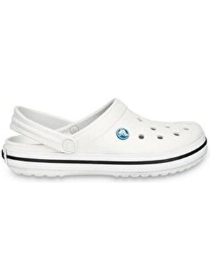 Crocs Crocband Beyaz Spor Terlik 43-44 Unisex Kullanıma Uygun Esnek Malzeme ile Rahat Tasarım