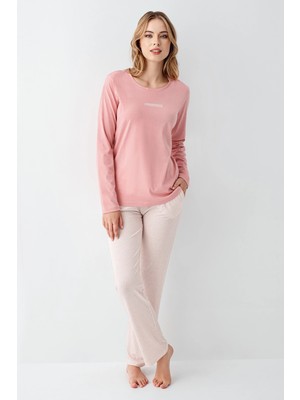 Arnetta 3417-S Kadın Uzun Kol Pijama Takım