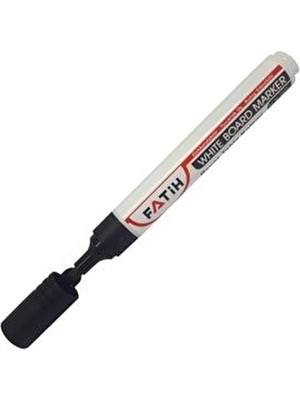 Fatih FATİH Yuvarlak Uçlu Doldurulabilir Beyaz Tahta Kalemi 1 Adet Siyah Renkli Kullanım İçin