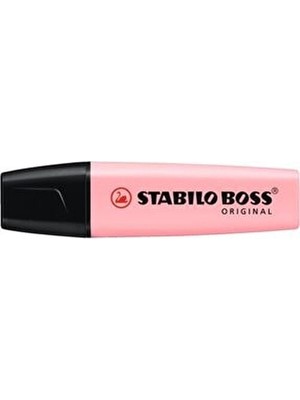 Stabilo 70/129 Fosforlu Kalem Boss Original Pastel Pembe (10 Lu Kutu)