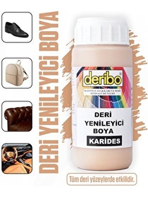 Deri Eşya, Ayakkabı, Koltuk, Direksiyon, Çanta, Deri Yenileyici Boya. 100ML. Sünger Hediyeli.
