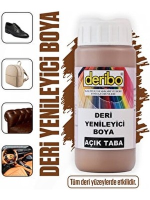 Deri Eşya, Ayakkabı, Koltuk, Direksiyon, Çanta, Deri Yenileyici Boya. 100ML. Sünger Hediyeli.