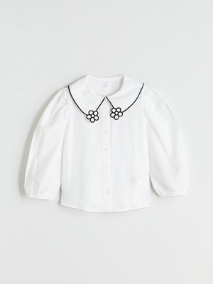 Lc Waikiki Yeni Sezon Bebe Yaka Kız Çocuk Gömlek