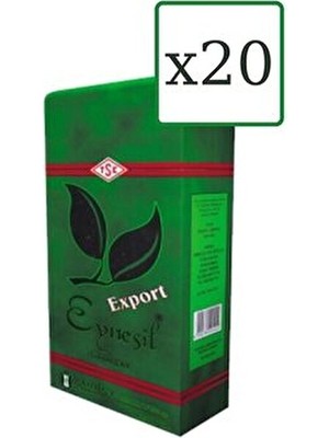Amber Çay Destan Amber Eynesil Export Siyah Çay 500 gr x 20 Adet Türkiye Menşeli Özel Aroma Kalite