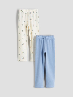 Lc Waikiki Yeni Sezon Kız Çocuk Kalın Tayt 2'li