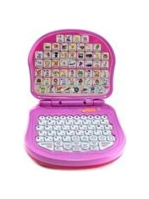 Birlik Oyuncak Melek Eğitici Laptop Pembe Renkli 3+ Yaş İçin Türkçe İngilizce Strateji ve Zeka Geliştirici Oyun