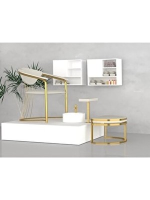 Ran Love Pedikür Standı 120 cm Genişlikte Dayanıklı Yapı ve Dikdörtgen Şekil ile Ergonomik Tasarım