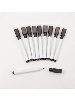 Tahta Kalemi Mini & Magnetli 10 Adet