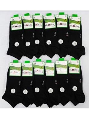 Dündar Plus 4605 Erkek Bambu Patik Çorap 6 Adet