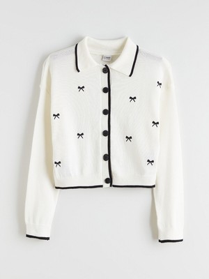 Lc Waikiki Yeni Sezon Polo Yaka Kız Çocuk Triko Hırka