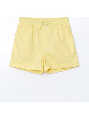 Lc Waikiki Yeni Sezon Beli Lastikli Kız Çocuk Şort
