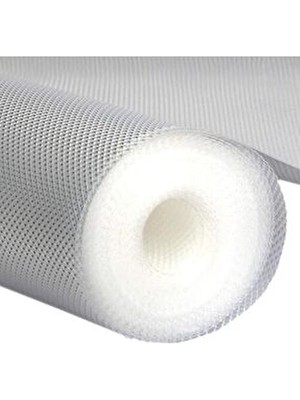 10 Metre x 45 cm Buz Dolabı Şeffaf Raflık Kaymaz Dolap Içi Çekmece Raf Örtüsü Kaydırmaz Koruyucu