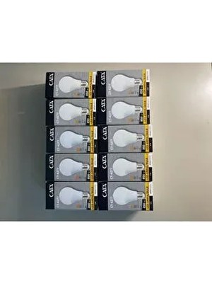 Cata 9W LED Ampul E-27 6400K Beyaz Işık Yüksek Performanslı Aydınlatma