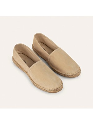 Süet Espadril Ayakkabı