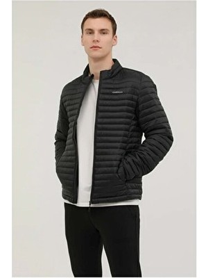 SN21 Perry Coat Ince Şişme Mont Erk. - Siyah - M - ST05368-SİYAH-M
