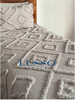 Iskandinav Tek Kişilik Cappuccino Yatak Örtüsü 180 x 250 Tek Yastık Single