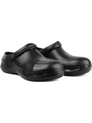 Faturalı Sabo Terlik- Doktor Hemşire Terliği Aşçı Mutfak Terliği Çelik Burun