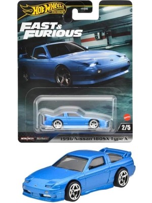 Wheels Fast-Furious Premium Araba 1996 Nissan 180SX Type x HNW46-HVR62