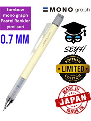 Mono Graph Pastel Renk Uçlu Kalem 0.7 mm Yeni Ürün Tombow