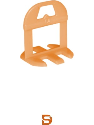 Seramik Seviye Tespit Derz Artısı 1.5 mm (100 Adet)