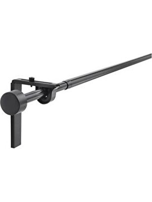 Räcka
perde Çubuğu Seti, Siyah, 120-210 cm