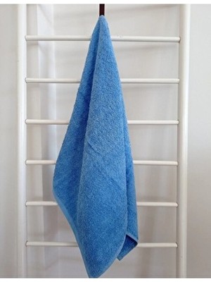 Mavi Spor Fitness Leke Tutmayan Kuaför Berber Havlusu 45X90 cm 195 gr %100 Pamuklu