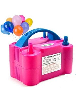 Elektrikli Çift Çıkışlı Balon Şişirme Makinesi | Balon Pompası Makinası Fişli