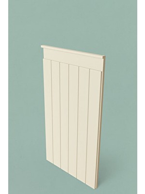 Dekoratif Duvar Paneli Boyanabilir Ahşap Ham Mdf Duvar Paneli 54 x 105