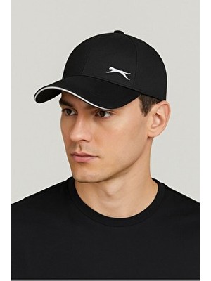 Unisex Şapka Panther Logo Trend Classic Lifestyle Cap Siyah Beyaz